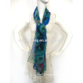 In Chin Factory Wholesale Scarf Fashion Silk And Chiffon Scarf